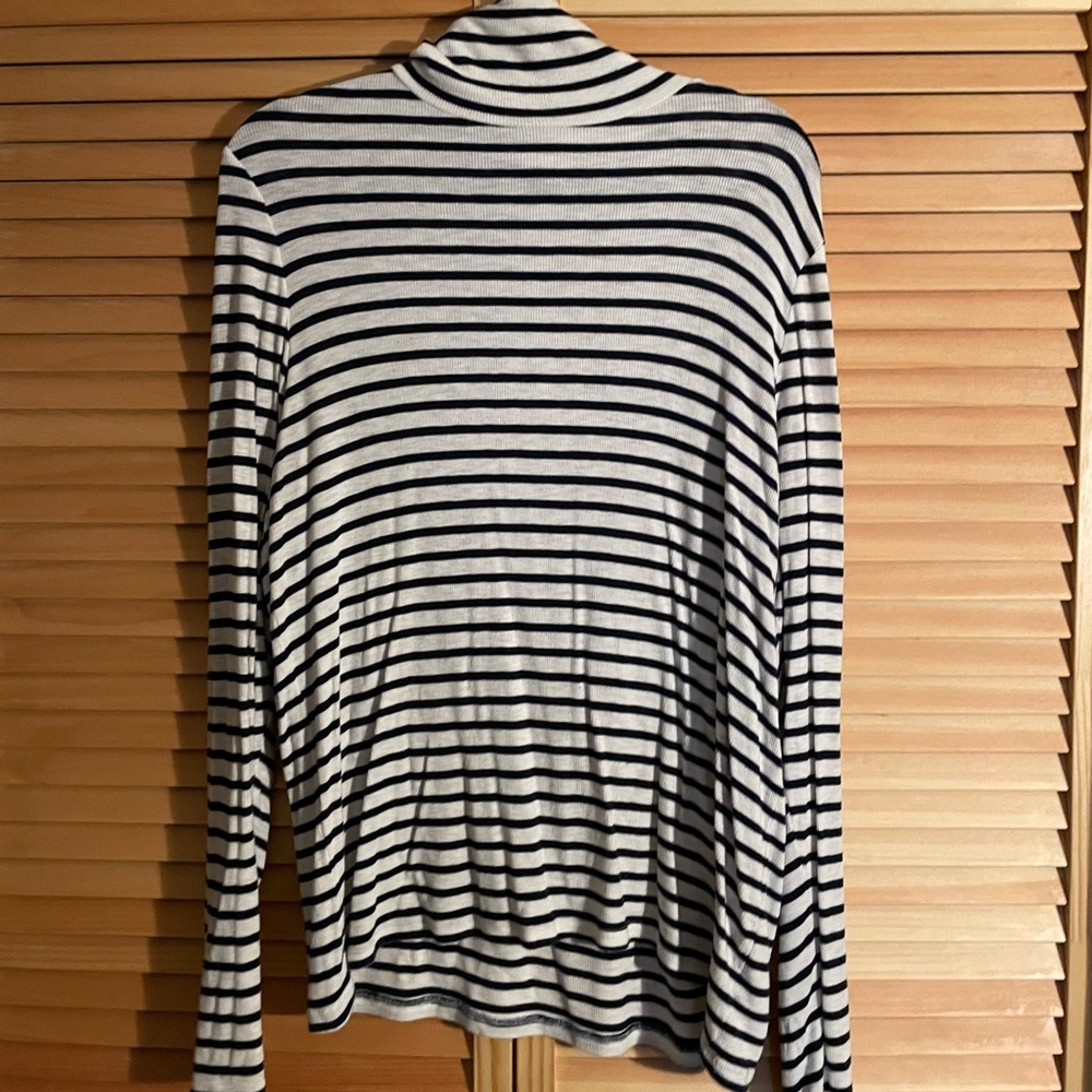 Aerie Striped Turtleneck